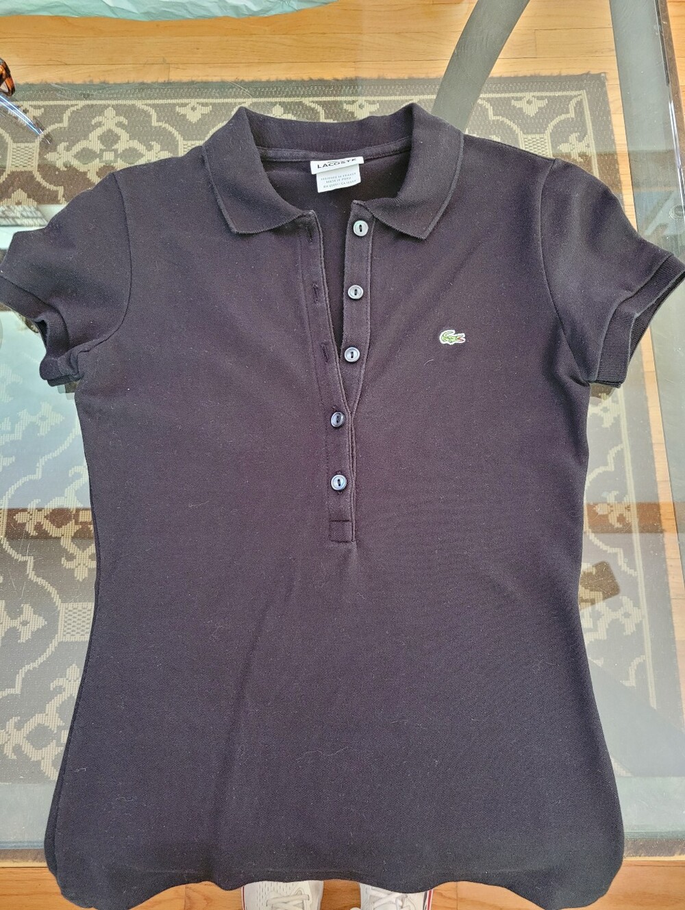Lacoste Bkack Polo Top 34